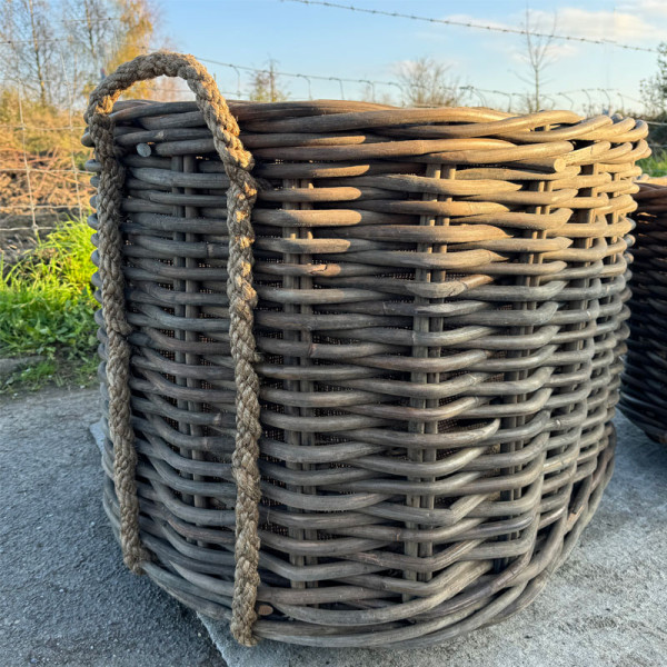 Paniers ovales en rotin