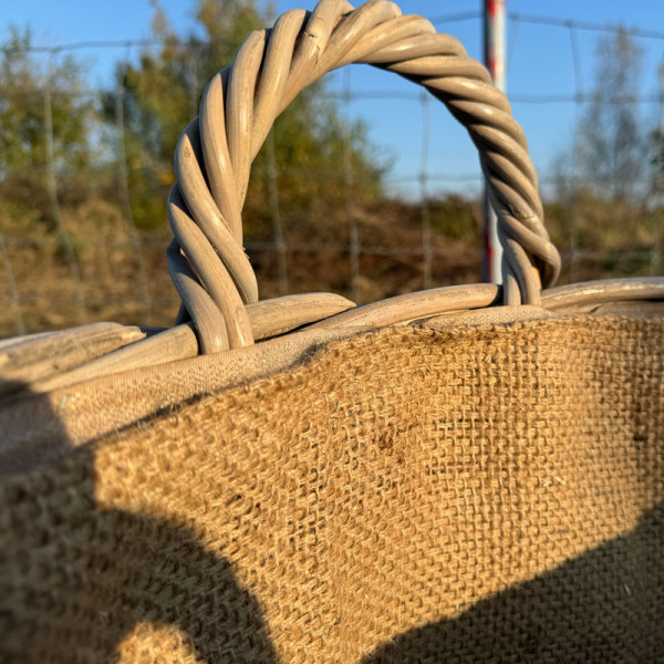 Paniers ronds en rotin