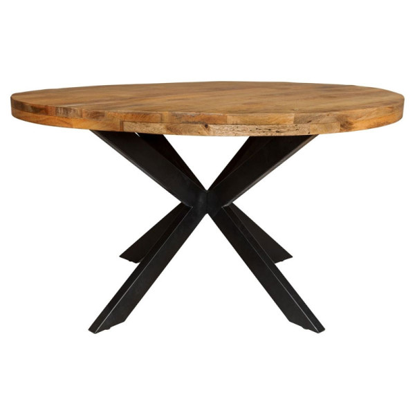 Table ronde Maquis manguier métal