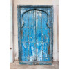 Porte indienne bleue