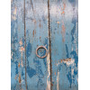 Porte indienne bleue