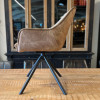 Fauteuil de table pivotant Marius