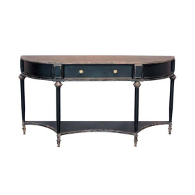Console Edouard métal noir