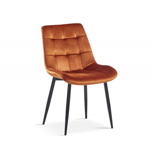 Chaise Lotus velours