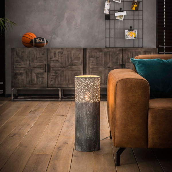 Lampadaire Colonne gris