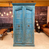 Armoire indienne bleue
