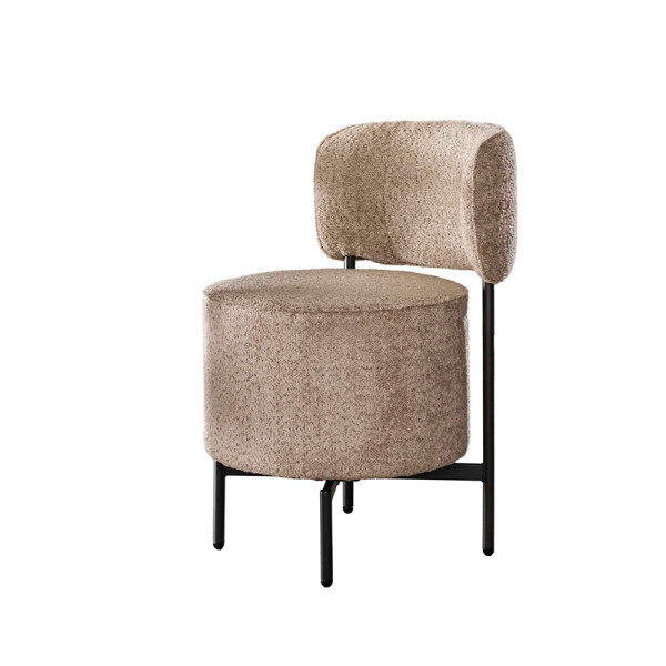 Chaise Milenia assise pivotante bouclette