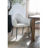 Fauteuil de table Paul en tissu
