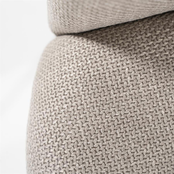 Fauteuil de table Paul en tissu