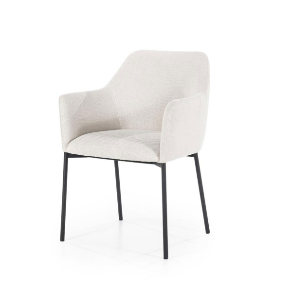 Fauteuil de table Paul en tissu