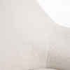 Fauteuil de table Paul en tissu