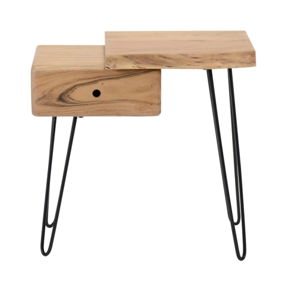 Chevet Jungle forme tronc d'arbre