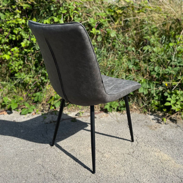 Chaise Lucille microfibre